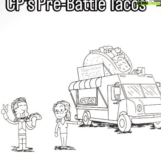 Chris Powell - 2.2K Likes - CP only battles on a full stomach
.
Audio from The CP Podcast: @comediancp
@mayepaints
.
Art doodles by me @jarelington
.
#DoodleMation #JarelArt #JarelAnimation #JarelDoodles #KingsberryProduction #KingsberryArt #tacos #taco #tacotruck #Drawing #ipad #procreate #Doodles #doodle #podcast #ComedyPodcast #comedy #art #animation #funny