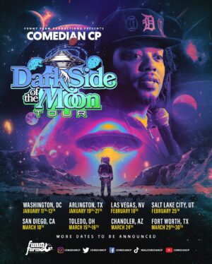 Chris Powell Instagram - 🚀 Back to the Moon. My newest tour starts next week in DC. It was supposed to start today in Texas but we had to move some dates around. Link to all the shows is in my bio! Can’t wait to see all my CPeeps! More dates and More cities coming soon so if you don’t see your city don’t worry We coming! #CPsDarkSideofTheMoontour