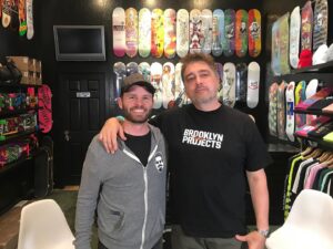 Chris Raab Instagram - This week on @bathroombreakpodcast, my guest is Brooklyn Dom @brooklyndom1 aka Heavy Metal Dom aka Dom Deluca. Dom is a former MTV VJ from Headbangers Ball and current skate shop owner @brooklynprojects. He has a life story that spans multiple genres from working in the music industry, television and the world of skateboarding. We sat down and went on a journey through his life in the Brooklyn heavy metal music scene of the 80s to making an impact in skateboarding in Hollywood. Hope you Enjoy! LINK IN BIO. Thanks producer @rickkosick 🎥 #bathroombreakpodcast #raabhimself #brooklyndom #heavymetaldom #headbangersball #brooklynprojects #skateboarding #jackass #cky #vivalabam #poop
