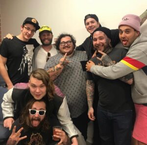 Chris Raab Instagram - Fun times at the premiere party for @toostupidtodie Awesome episode!! Psyched for you guys! @zackass @mt_mcghee @cotygonewild @thomas_invincible @chadwick_todie @blazer_was_here @chadtepper @khylervick #toostupidtodie #zackass #mtv