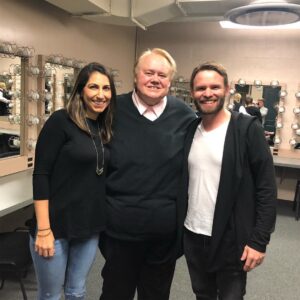Chris Raab Instagram - Thanks @jflorhaugcomedy and Morgan for treating @ashayogini and I to an awesome date night!! Josh Florhaug Comedy opening for Louie Anderson at Balboa Theater!! Lots of laughs #joshflorhaug #louieanderson #comedy #balboatheater #comedylegend #baskets