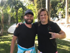 Chris Raab Instagram - This week on @bathroombreakpodcast my guest is actor @tonycavalero. Tony has played such amazing roles as Ozzy Osbourne in the @motleycrue movie The Dirt. He has also starred as Dewey Finn in the television series School of Rock. Tony is currently starring on the new HBO series from Danny McBride & Jody Hill titled The Righteous Gemstones @therighteousgemstones. We sat down for a chat about The Groundlings, recovery, philanthropy and he also inspired me to try the ice bath plunge. LINK IN BIO. Thanks producer @rickkosick 🎥🎤Hope you enjoy! #bathroombreakpodcast #raabhimself #tonycavalero #actor #therighteousgemstones #thedirtmovie #schoolofrock #ozzyosbourne #hbo #jackass #vivalabam #cky