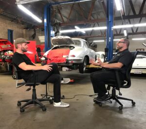 Chris Raab Instagram - This week on @bathroombreakpodcast my guest is Porsche Specialist, Marco Gerace. Marco is the owner and operator of @tlg_auto. TLG Auto is a well known California auto shop specializing in everything Porsche. We sat down for a fun chat about the cars, his dad - who had a huge impact in my life and sobriety - and is also the founder of TLG auto. We went for a ride in one of the cars and talked about Marco's love for the CKY videos. Hope you enjoy! Thanks producer @rickkosick LINK IN BIO #bathroombreakpodcast #raabhimself #marcogerace #tlgauto #porsche #sobriety #cars #rennsport #racecar #jackass #cky #ckyvideos #vivalabam