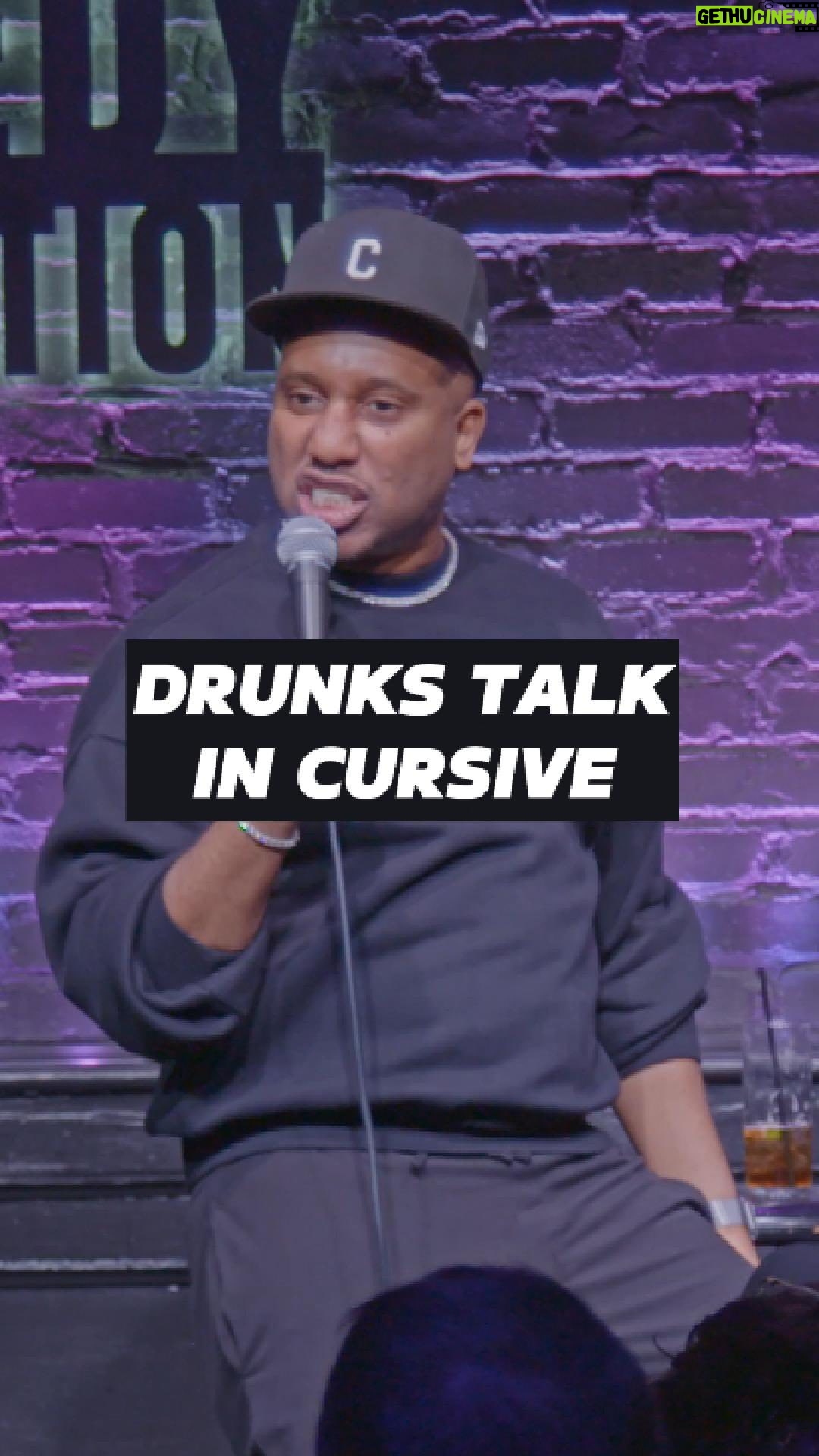 Chris Redd - 1K Likes - Why are drunks always so confident and loud lol
I’m at @cobbscomedyclub this weekend! If you haven’t been out in a while, pace yourself and don’t be this guy