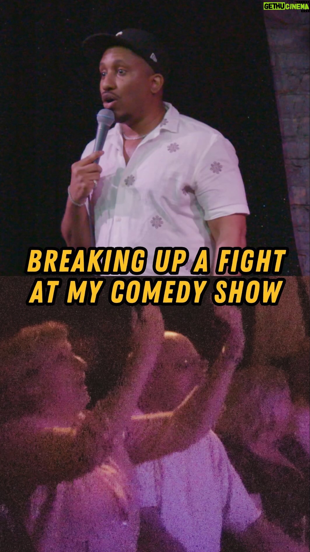 Chris Redd - 3.6K Likes - This is how I deal with a literal fight about to break out during the show.