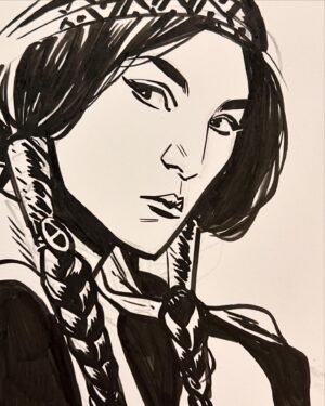 Chris Samnee Instagram - DANI MOONSTAR