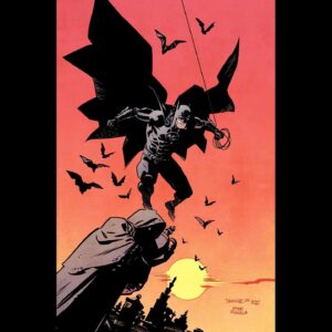 Chris Samnee Instagram - Here’s my and @matlopes Batman 85th Anniversary variant cover to DETECTIVE COMICS #1088… 
This is Batman & Robin’s George Clooney, in an homage to the great @artofmmignola’s Detective #583 cover 
🦇🦇🦇
ON SALE 8/28/24