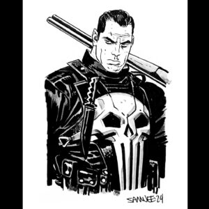 Chris Samnee Instagram - Bit of process from a couple recent warmups ✍️✍️