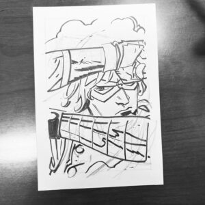 Chris Samnee Instagram - Bit of process from a couple recent warmups ✍️✍️