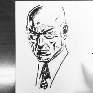 Chris Samnee Instagram - Here’s a bit of process from a few of this past week’s warmups ✍️✍️✍️