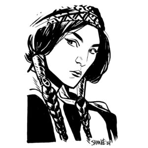 Chris Samnee Instagram - Here’s a bit of process from a handful of recent warmups ✍️✍️✍️