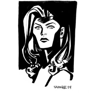 Chris Samnee Instagram - Here’s a bit of process from a handful of recent warmups ✍️✍️✍️