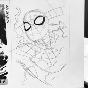 Chris Samnee Instagram - Aaaand some more process from some more recent doodles… because IG won’t let me save a draft right now? 😅📱✍️