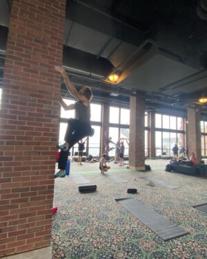 Chris Sharma Instagram - @psicocomp last week in Chicago.🤯
Thanks to all the competitors and organizers for rising to the moment and putting on an incredible show! I also personally competed for the first time in several years and it was incredible to feel the rush and intensity , as well as the camaraderie amongst everyone. Also thanks to everyone who came out to make it such a success. A special appreciation to @mikebbeck for summoning from the depths to bring this dream of ours back to life. You killed it man!
 Look out for future stops of @psicocomp in the near future!
@prana 
@tenayaclimbing 
#pranaadventurer 
@mikecall @boonespeed 
@thekillahtrujillah 
@honngy @dawoods89 @shawnraboutou @hanna_smash @nathaniel.coleman @ross.fulkerson @faculangbehn @chris_cosser @emilyaharrington @sheneenagins @michaelakiersch @margojain @malikthamartian @kevinbradburn @pol_roca 
@sharmaclimbing

📸1 @levibrooksmith