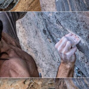 Chris Sharma Instagram - Some of the craziest holds on sleeping lion 9b  🔥🔥 
#rockclimbing #sportclimbing 
📸 @giancolafoto