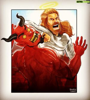 Chris Spradlin Instagram - Y'all better quit playin' w/ God~! What an incredible & hilarious piece of work by the gifted @redneckkungfu #devilisalie