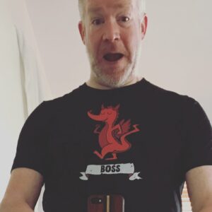 Chris Tallman Instagram - This is Gus, he is a Boss. We all are. Check him out on @nerdpoker
