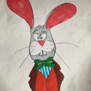 Chris Tallman Instagram - It’s Nathan Whiskers!
My new character, a rabbit wizard, on @nerdpoker