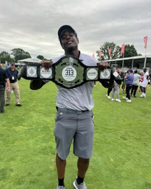 Chris Webber Instagram - Tiger Wooooos  WOP WOP WOP WOP WOP 🏌🏽⛳️