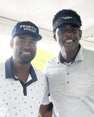 Chris Webber Instagram - Tiger Wooooos  WOP WOP WOP WOP WOP 🏌🏽⛳️