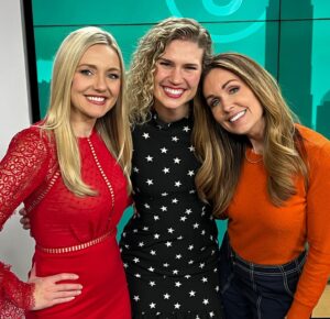 Christi Paul Instagram - Today’s #WeatherWord - bittersweet. 
We miss her already! 
@paytondomschke is such a light - she’s been a blessing to our @wkyc3 family! 
We can’t wait to find out where she’s going (she promises to tell us all soon). 
I’m cheering you on PayPay! We love you! 
#WorkFamily #GirlPower #grateful #Friends @_stephaniehaney