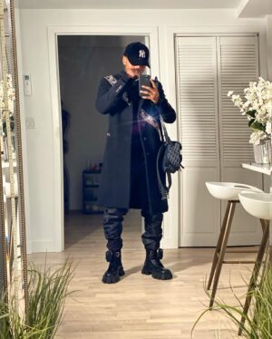 Christian Banks Instagram - Still in my bag like the French fries at the bottom 🍟 🖤

_ 

Can I get 🖤 emojis