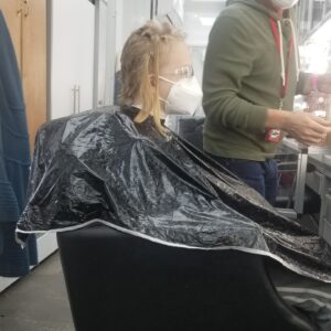 Christian Ganiere Instagram - I've had a lot of people ask me if I wore a wig for #Strangerthings Well, here are some photos to answer that question :) No more bedhead for me! P.S. My mom cried the whole time and kept one of the little pony tails of my hair. 
.
.
.
#strangerthings #strangerthingseleven #eleven #011 #010 #NumberTen #IamNumberTen #Iam010 #Hawkinslab  #milliebobbybrown  #mbb  #mbbedits  #strangerthingsedit  #strangerthingsedits 
 #netflix  #netflixseries 
#strangerthings4 #hawkinsnationallab #rainbowroom #strangerthingscast #upsidedown #elevenstrangerthings  #dufferbrothers #strangerthingsfan #theupsidedown #hawkinsnationallaboratory #strangernumbers #hnl #christianganiere 

@strangerthings4.updates 
@strangerthings4.updates
@strangerthingsnetflixtv
@stranger4news
@strangerthingsnetfliix
@thestrangerhell
@strangerthingslab