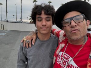 Christian Hosoi Instagram - I AM BLESSED BEYOND MEASURE ❤️ 
I LOVE YOU SON @endless_hosoiofficial 🤙😇

#hosoisauceoftheday 🙏🏽 “Give, and it will be given to you: good measure, pressed down, shaken together, and running over will be put into your bosom. For with the same measure that you use, it will be measured back to you.””
‭‭Luke‬ ‭6‬:‭38 ❤️✝️❤️