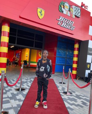 Christian Isaiah Instagram - LEGOLAND California Resort's New Attraction LEGO Ferrari Build And Race - Media Night/VIP Preview

CARLSBAD, CALIFORNIA - MAY 11: Christian Isaiah poses for photos at LEGOLAND California on May 11, 2022 in Carlsbad, California. 
#youngking #younghollywood 
#ferrari #leggoland #cars #supreme #nikedunk #privateselection #whatthepauldunks