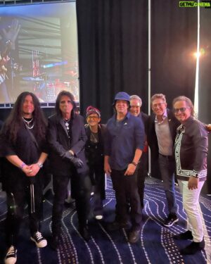 Christian Kane Instagram - I know I don’t often post. Had to here. My friend #alicecooper took a picture with us. Such a great guy, man. Stay tuned to see what happened. I’m so honored.