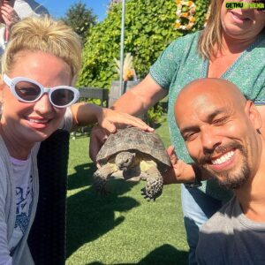 Christian LeBlanc Instagram - @sharonlcase and @brytonejames want to make something VERY clear… #whataSWELLpartythisis @camryngrimes @youngandrestlesscbs #YR50 😎…actually it was more of a sashay!!