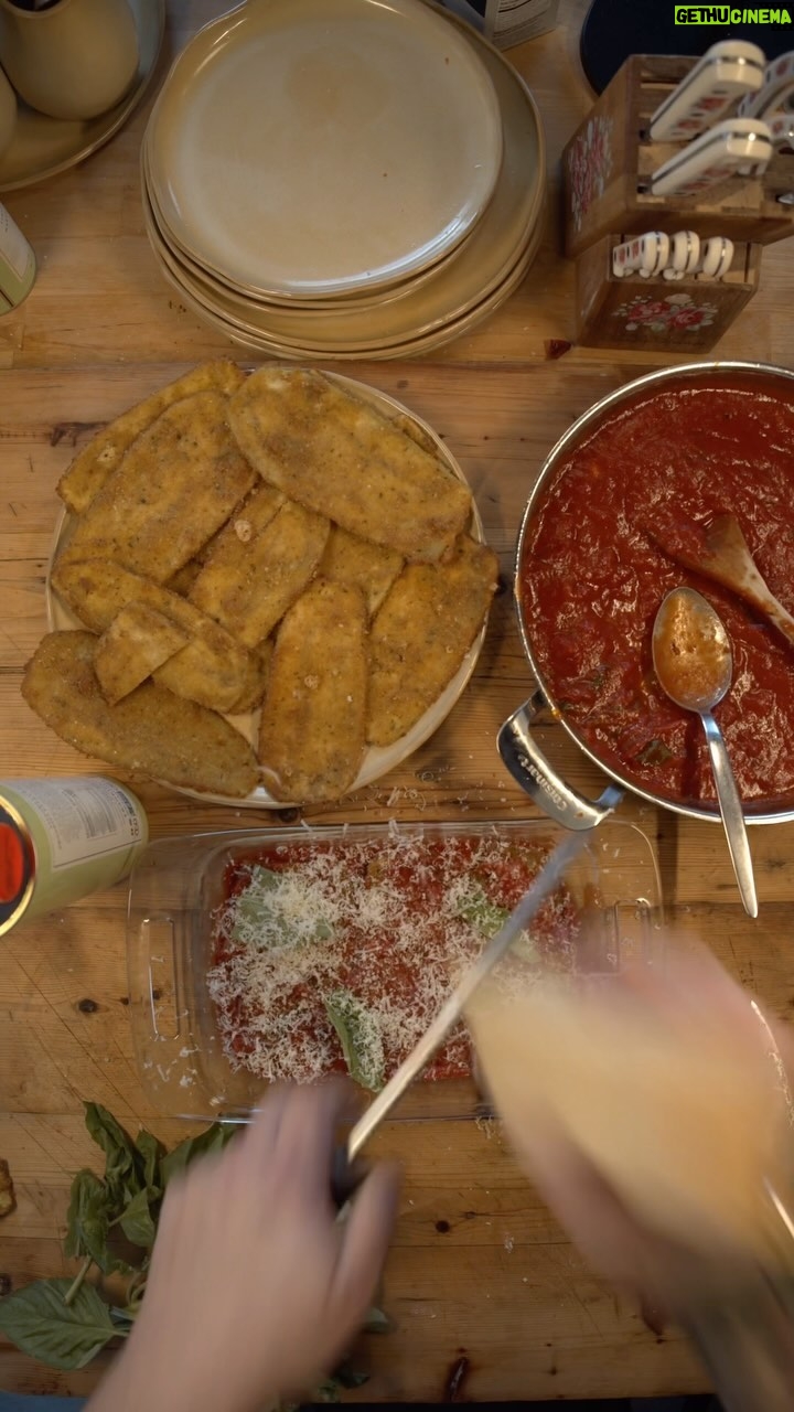 Christian Petroni - 12K Likes - throwback to a cross between traditional & NY style eggplant parm @ellasnashville @petronifoods