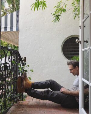 Christian Slater Instagram - Another day of hard work