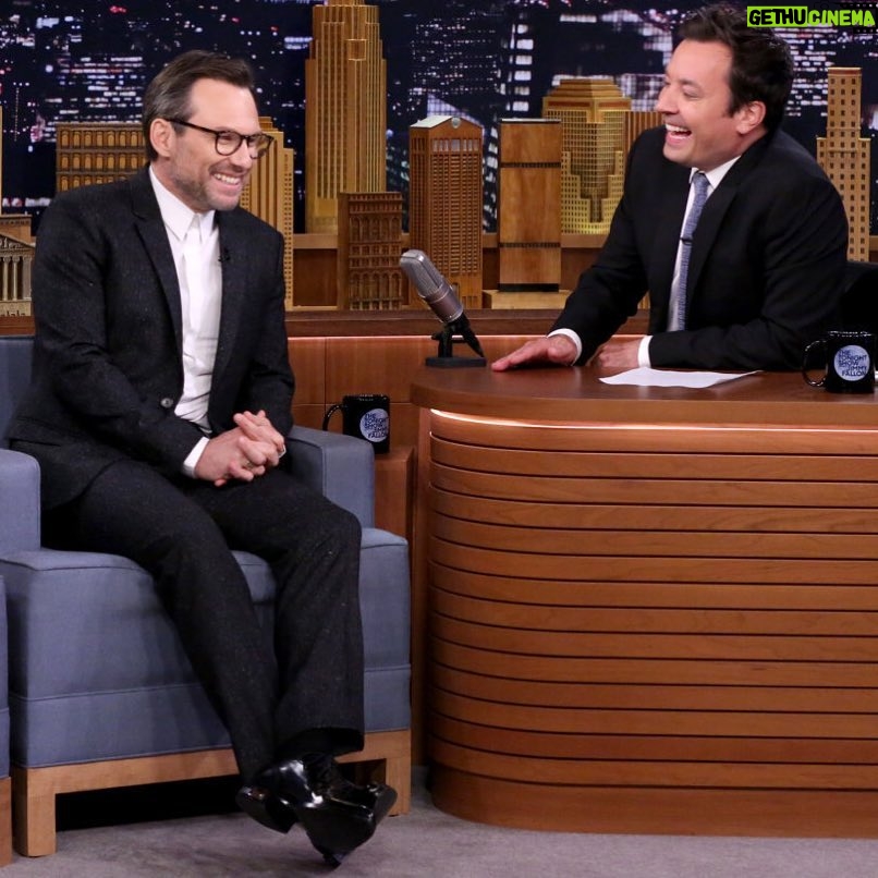 Christian Slater - 4.7K Likes - I'll be on @fallontonight talking #mrrobot season 2 with @jimmyfallon at 11:35/10:35 central. Thanks to @givenchyofficial for my handsomest suit šš»