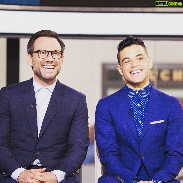 Christian Slater - 7.5K Likes - Thank you for talking #MrRobot with us today, @savannahguthrie. I love starting my morning with the @todayshow! Suit @brooklyntailors (Photo via Nathan Congleton/ TODAY)