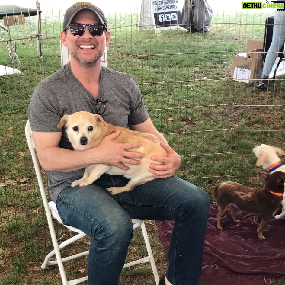 Christian Slater - 9.6K Likes - My wife and I spent an incredible morning with @bestfriendsanimalsociety at the NKLA Super Adoption, open today and tomorrow at Warner Center Park in Woodland Hills. There are hundreds of puppies, dogs, cats and kittens that are hoping to find a home this weekend. Please stop by and meet them and all of the wonderful volunteers and organizations that commit their time and resources to saving the lives of innocent animals. Thank you @emmyrossum and @samesmail for introducing us to this amazing organization and for asking for donations to @bestfriendsanimalsociety instead of wedding gifts. We sponsored an hour of adoptions today in your honor! #SaveThemAll