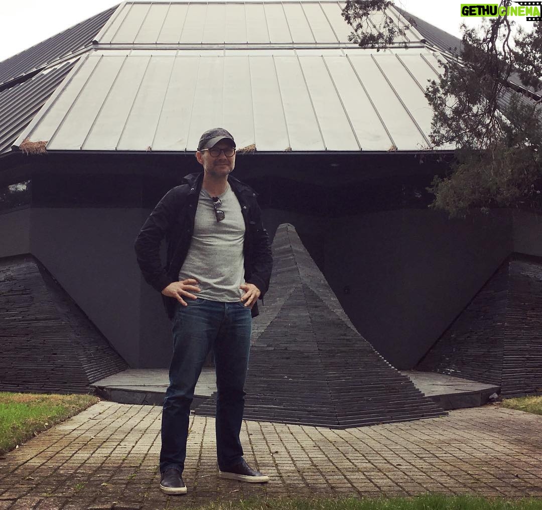 Christian Slater - 7.2K Likes - Just some light nerd touristing at Houston's most important building, the Darth Vader helmet house. #houston #starwars #goals