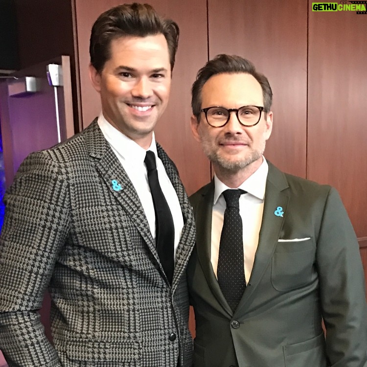 Christian Slater - 5.9K Likes - Can you tell that I had a great time at the GLAAD awards? Thank you @glaad for inviting me to present with @carlychaikin, thank you @helloross for the hug, thank you @brooklyntailors for proving that my wife was right when she told me I should buy a green suit, and most of all thank you @rosie @therealdebramessing and Billy Porter, gifted artist and deserved winner of the Vito Russo award, for the uplifting and inspirational words charging us to be better humans and stronger allies. Thank you for letting me be part of such a special evening.