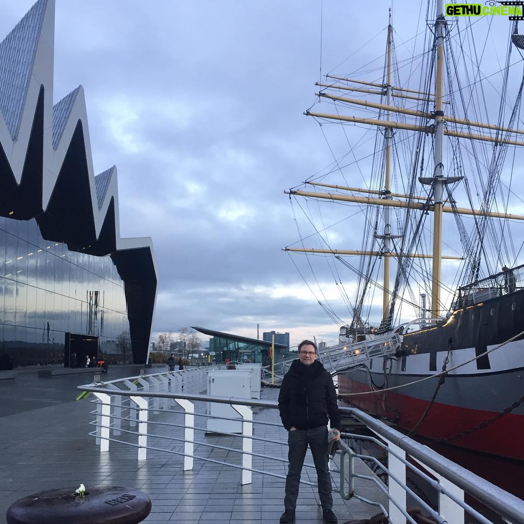 Christian Slater - 5.7K Likes - Fantastic afternoon at the @riversidemuseum by #zahahadid in former shipbuilding capital of the world #glasglow