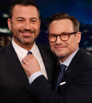 Christian Slater Instagram - Watch me on @jimmykimmellive TONIGHT! Thanks for having me @jimmykimmel & @iamguillermo, I always love seeing you. #kimmel #abc #thewife