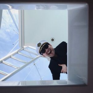 Christian Slater Instagram - I'm on a boat!