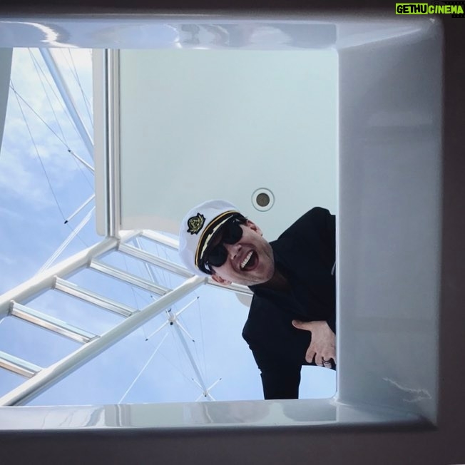 Christian Slater - 8K Likes - I'm on a boat!