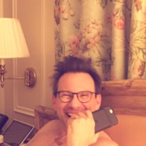 Christian Slater Instagram - Woke up to a Golden Globe nomination!! If you can't tell, I'm thrilled!! Thank you HFPA! #mrrobot #goldenglobes2017