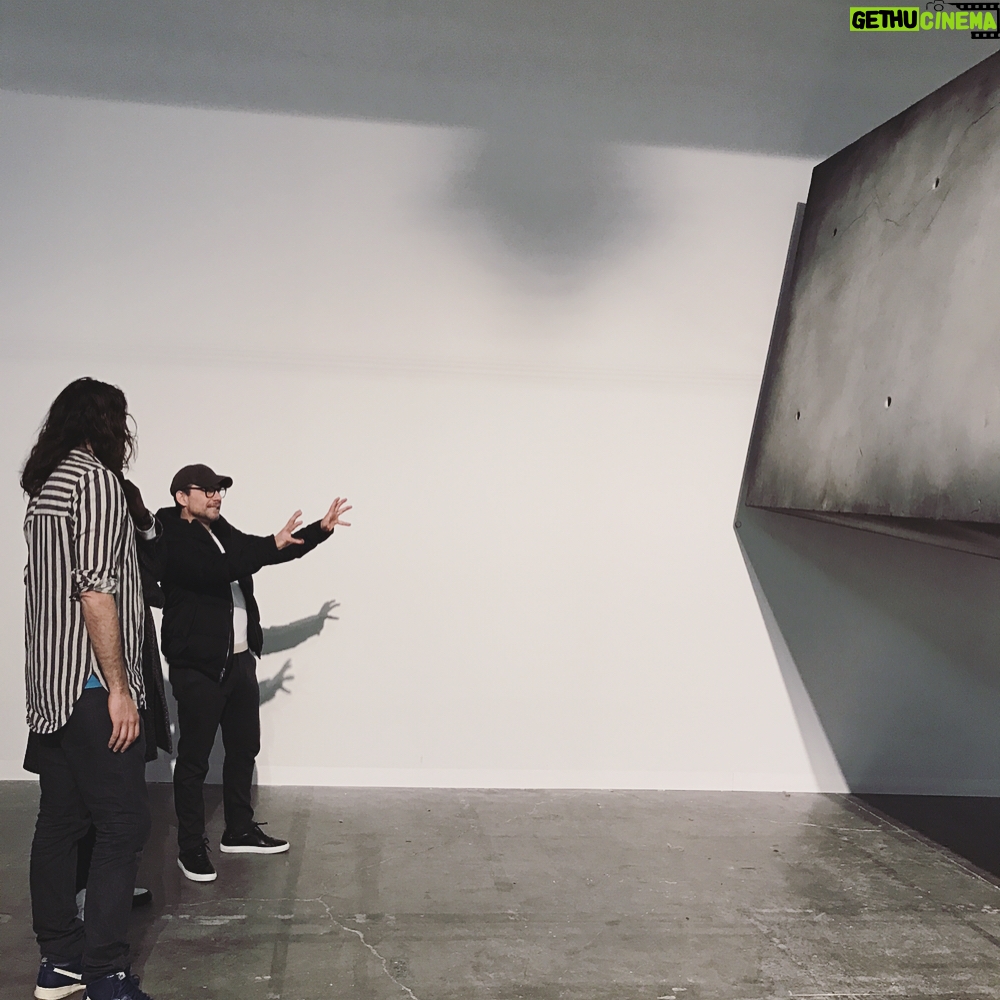 Christian Slater - 4.7K Likes - Asking @studio.drift @thearmoryshow how he keeps this concrete block suspended in air. I'm pretty sure he's a Jedi.