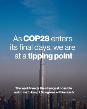Christiana Figueres Instagram - The clock is ticking and later is too late. 

We have joined over 900 leaders (and counting) from across business, finance, NGOs, indigenous peoples, cities, youth, athletes, artists and faith leaders have signed a letter demonstrating how they stand in courage and in resolve to support Sultan Al Jaber in delivering a historic and unprecedented outcome at COP28.

This is huge.

Listeners, please share this message and tag your friends, influencers and the leaders who need to hear it! Thank you for your support, every share counts, every thing you do matters 🙏

#lateristoolate #cop28