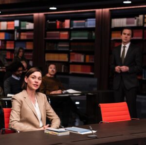 Christiane Paul Instagram - „GOTT“ von Ferdinand von Schirach. Heute Abend 20.15 Uhr in der ARD.
.
.
.
#gott #ferdinandvonschirach @oliver.berben @constantinfilm @ard_degeto @das_erste #tv #event #directed by @kraumelars with #inaweisse #barbaraauer #matthiashabich #götzschubert #ulrichmatthes @annamariamuehe @larseidinger  #dop #frankgriebe #tonight #ontv