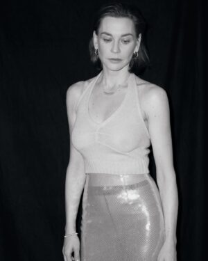 Christiane Paul Instagram - #mood
.
.
.
.
#styling by @andreaspeterkrings #makeup by @philippverheyen #pic by @robinkater