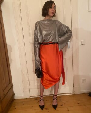 Christiane Paul Instagram - #ready
.
.
.
.
@michaelsontagatelier @andreaspeterkrings @basicsberlin #brigittebrenner