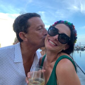Christie Clark Instagram - Ahh…no words can describe how I love this man & all the folks in the following shots. Some of my favs!
@drakehogestyn @_motherofthemystic_ @kentalope42 @jaimedudney  Hug it out people! Love is where it’s at!!! # beyondsalem #peacock #peacocktv #daysofourlives #days