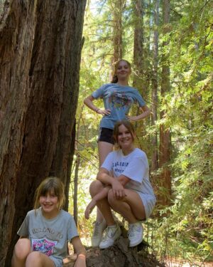Christie Clark Instagram - We be growing like redwoods!  Our littlest one is now 9yrs old today! California and Maui rocked!  Mom and Dad are loving UK!  Happy summer everyone!